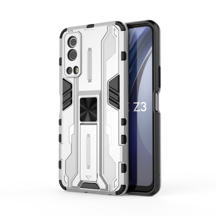 For vivo iQOO Z3 5G Supersonic PC + TPU Shock-proof Phone Case with Holder