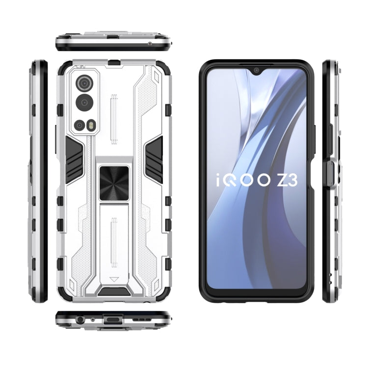 For vivo iQOO Z3 5G Supersonic PC + TPU Shock-proof Phone Case with Holder