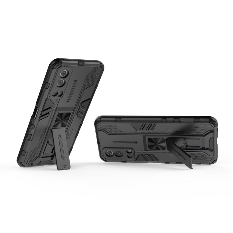 For vivo iQOO Z3 5G Supersonic PC + TPU Shock-proof Phone Case with Holder
