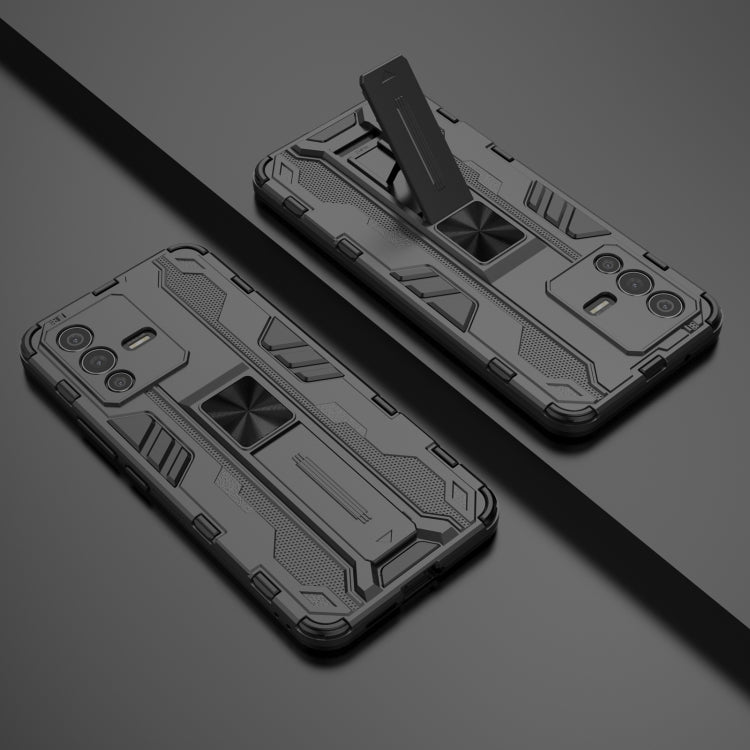 For vivo S12 Supersonic PC + TPU Shock-proof Phone Case with Holder