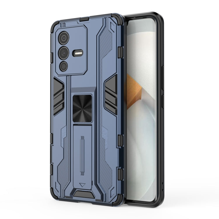 For vivo S12 Pro Supersonic PC + TPU Shock-proof Phone Case with Holder