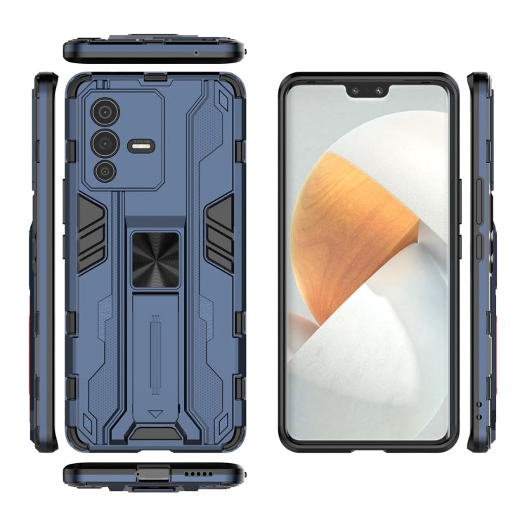 For vivo S12 Pro Supersonic PC + TPU Shock-proof Phone Case with Holder