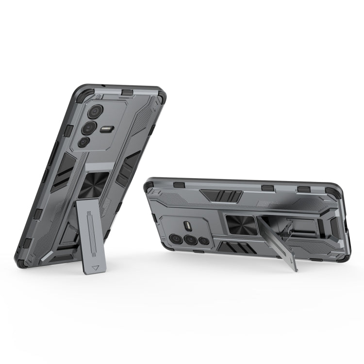 For vivo S12 Pro Supersonic PC + TPU Shock-proof Phone Case with Holder