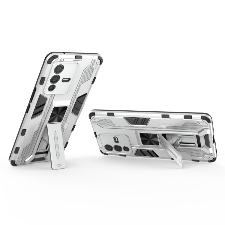 For vivo S12 Pro Supersonic PC + TPU Shock-proof Phone Case with Holder