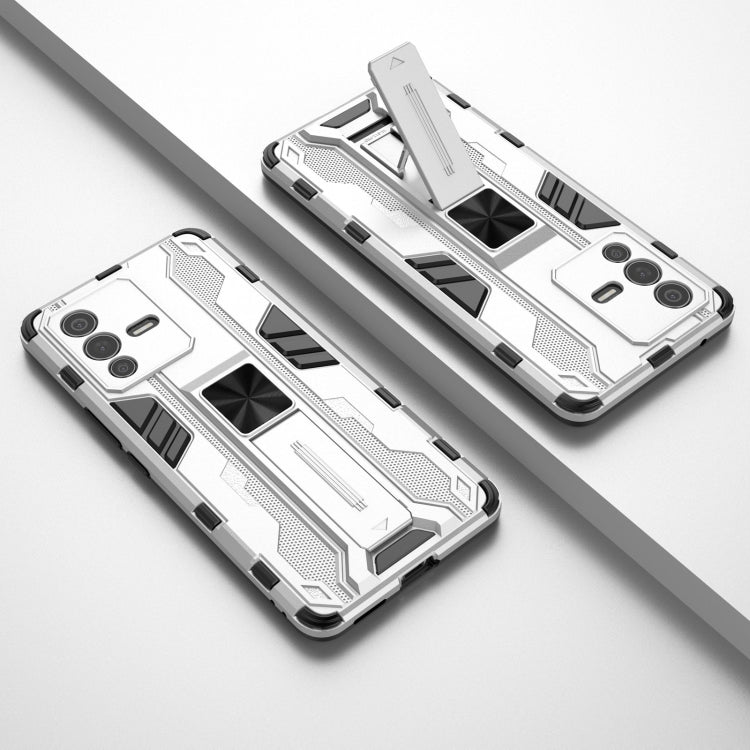 For vivo S12 Pro Supersonic PC + TPU Shock-proof Phone Case with Holder