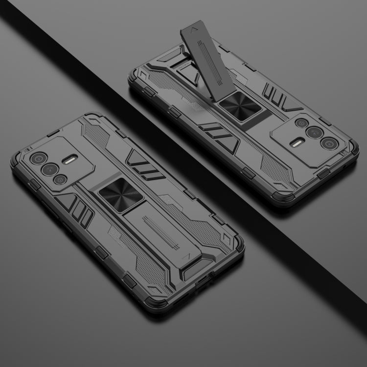 For vivo S12 Pro Supersonic PC + TPU Shock-proof Phone Case with Holder