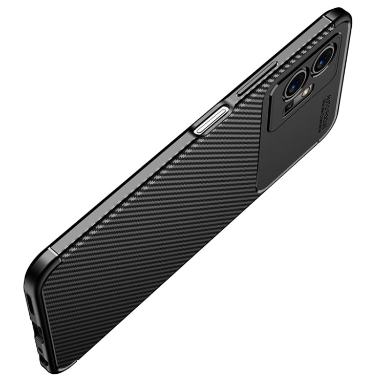 For vivo iQOO U5 / T1 India / Y75 5G / Y55 5G Taiwan Carbon Fiber Texture Shockproof TPU Phone Case