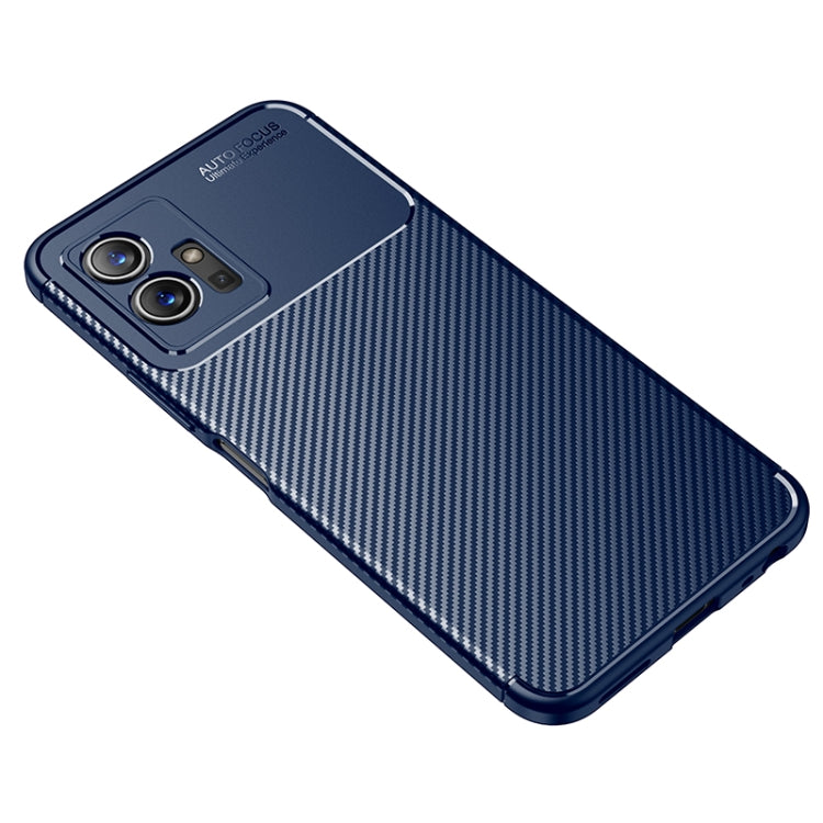 For vivo iQOO U5 / T1 India / Y75 5G / Y55 5G Taiwan Carbon Fiber Texture Shockproof TPU Phone Case