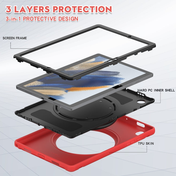 For Samsung Galaxy Tab A8 10.5 2021 Shockproof TPU + PC Protective Tablet Case