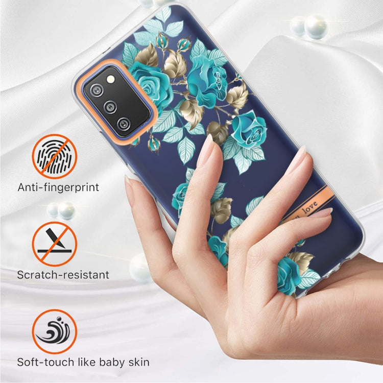 For Samsung Galaxy A03s Flowers and Plants Series IMD TPU Phone Case