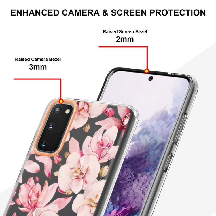 For Samsung Galaxy S20 Flowers and Plants Series IMD TPU Phone Case