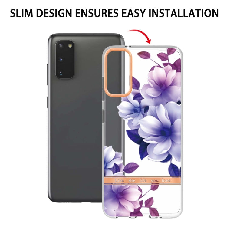 For Samsung Galaxy S20 Flowers and Plants Series IMD TPU Phone Case