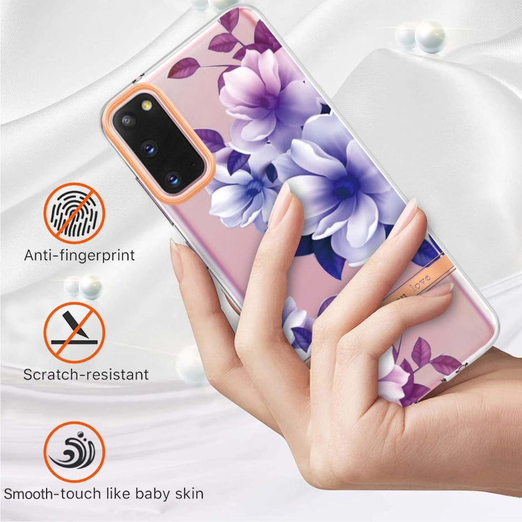 For Samsung Galaxy S20 Flowers and Plants Series IMD TPU Phone Case