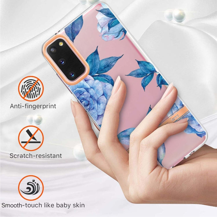 For Samsung Galaxy S20 Flowers and Plants Series IMD TPU Phone Case