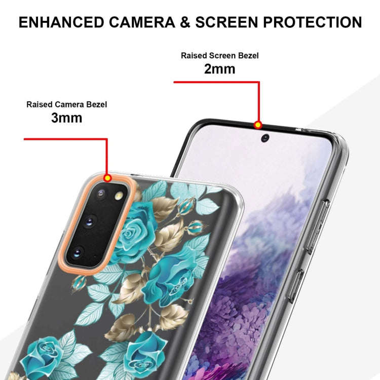 For Samsung Galaxy S20 Flowers and Plants Series IMD TPU Phone Case