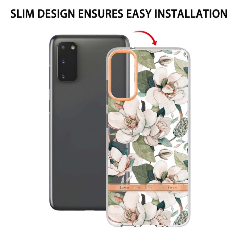 For Samsung Galaxy S20 Flowers and Plants Series IMD TPU Phone Case