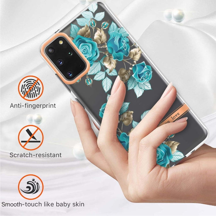For Samsung Galaxy S20+ Flowers and Plants Series IMD TPU Phone Case