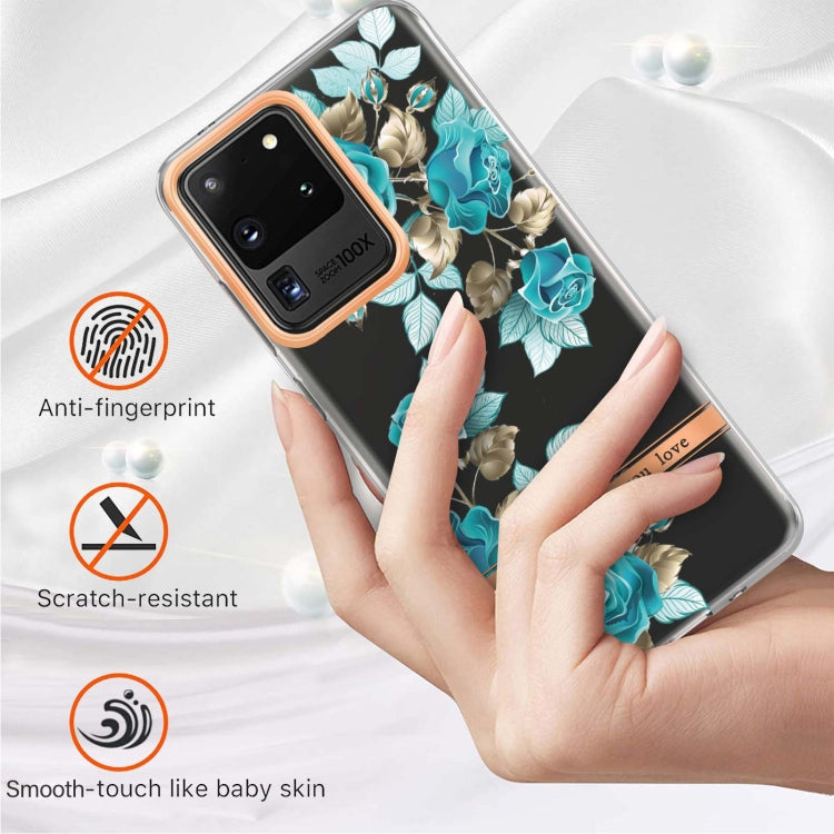 For Samsung Galaxy S20 Ultra Flowers and Plants Series IMD TPU Phone Case