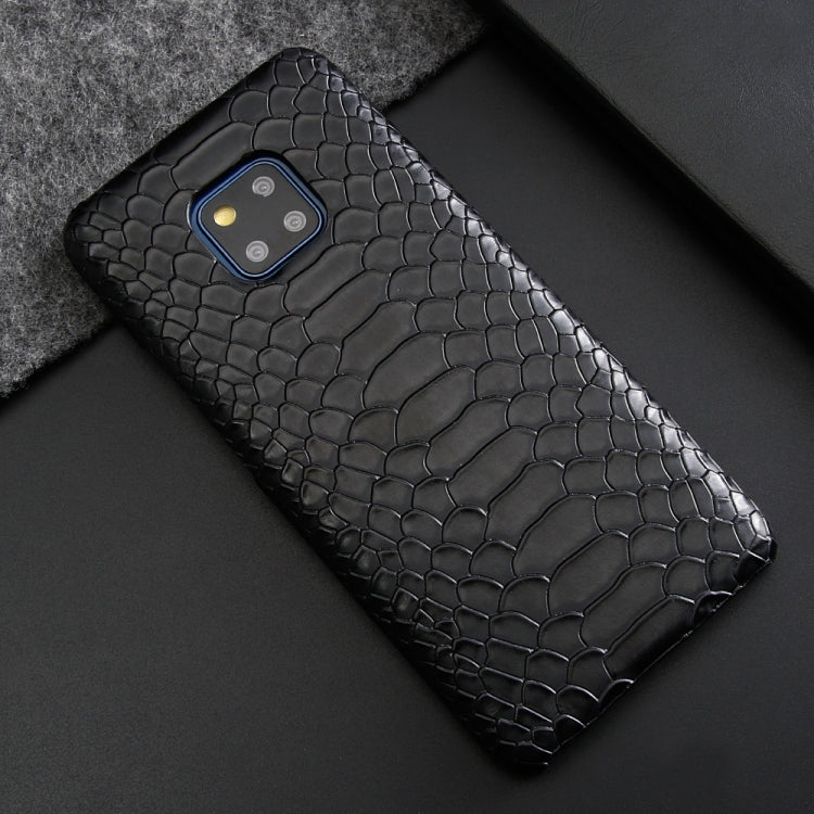 For Huawei Mate 20 Pro Snakeskin Texture PC + PU Case