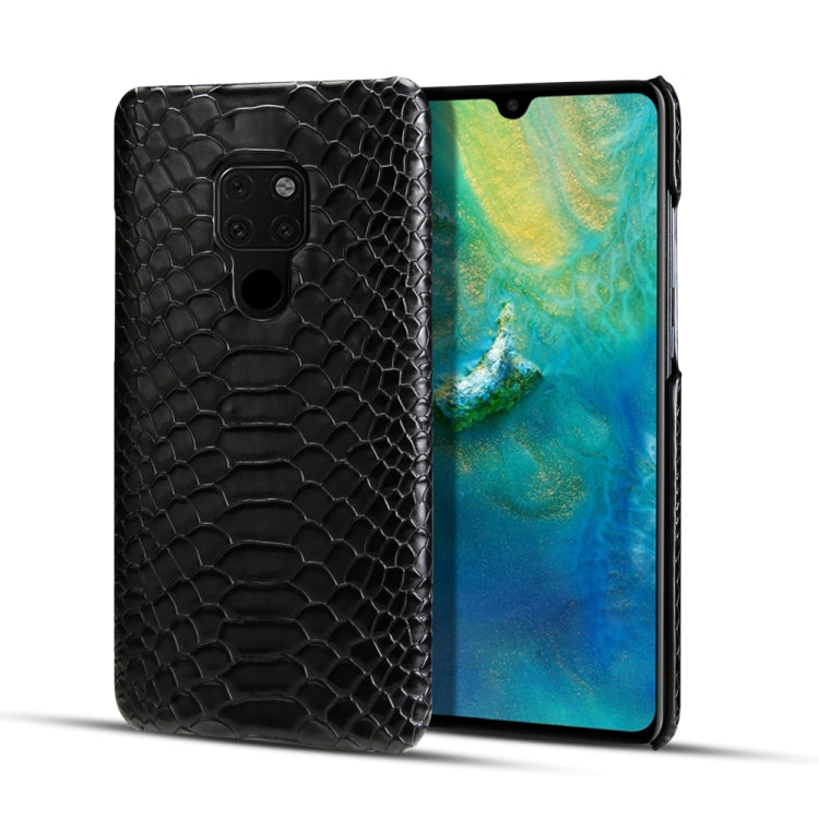 For Huawei Mate 20 Snakeskin Texture PC + PU Case