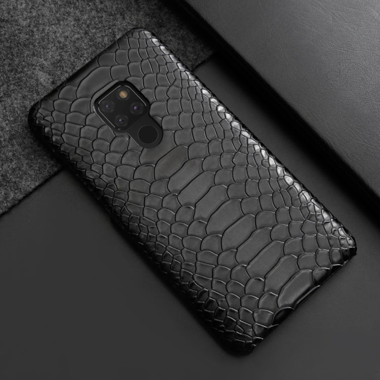 For Huawei Mate 20 Snakeskin Texture PC + PU Case