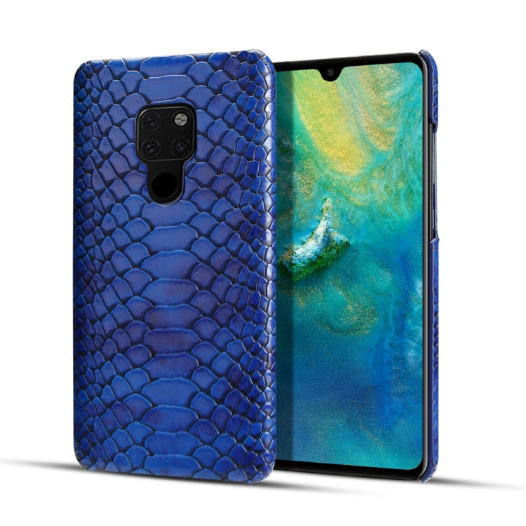 For Huawei Mate 20 Snakeskin Texture PC + PU Case
