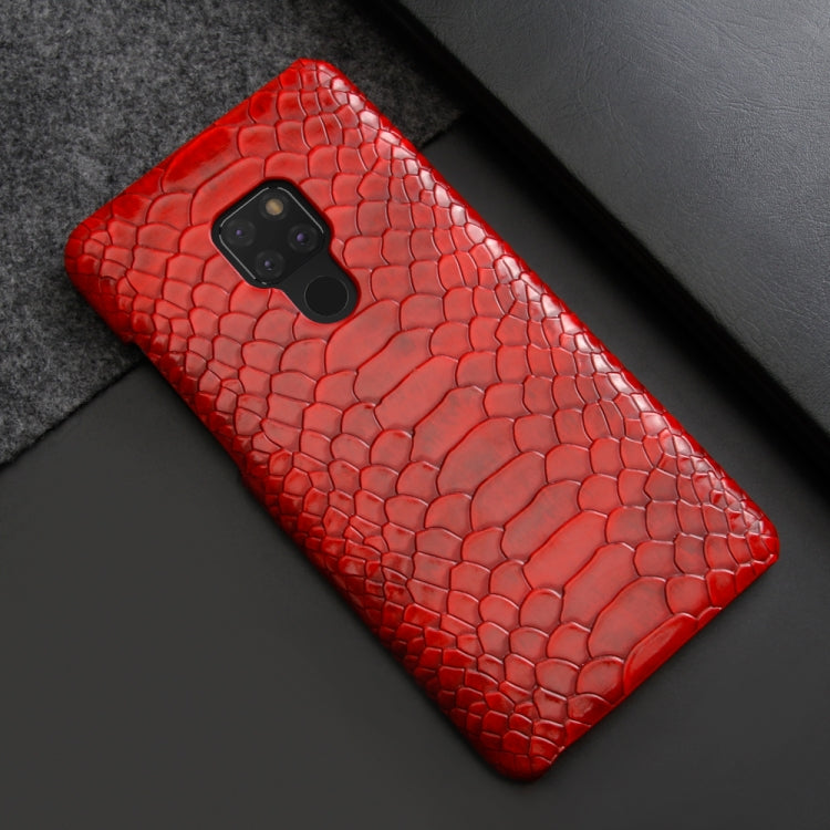 For Huawei Mate 20 Snakeskin Texture PC + PU Case