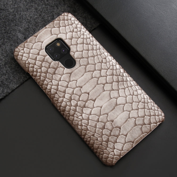 For Huawei Mate 20 Snakeskin Texture PC + PU Case