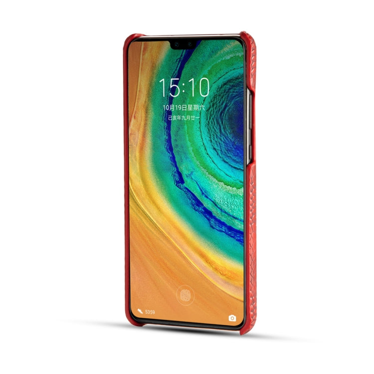 For Huawei Mate 30 Snakeskin Texture PC + PU Case