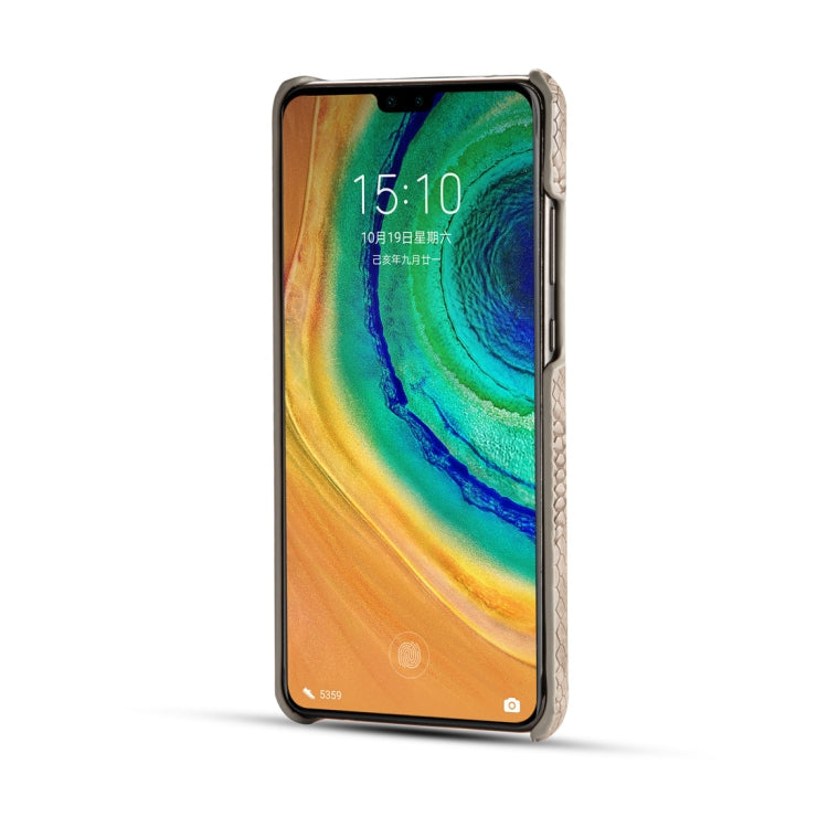 For Huawei Mate 30 Snakeskin Texture PC + PU Case