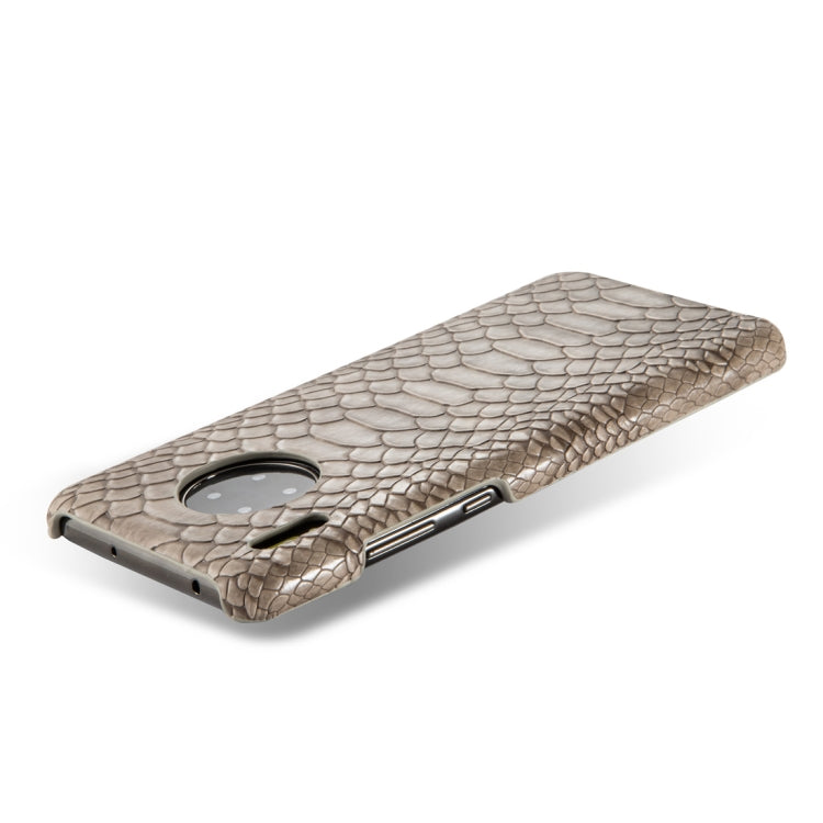 For Huawei Mate 30 Pro Snakeskin Texture PC + PU Case