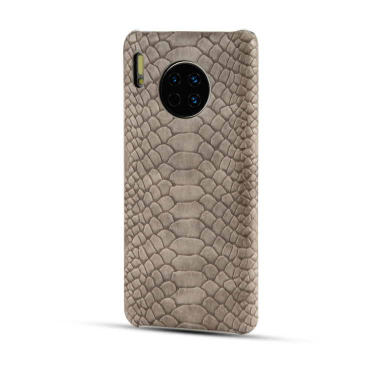 For Huawei Mate 30 Pro Snakeskin Texture PC + PU Case