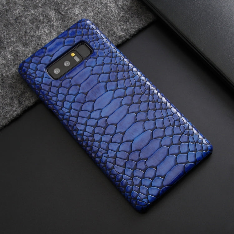 For Galaxy Note8 Snakeskin Texture PC + PU Case