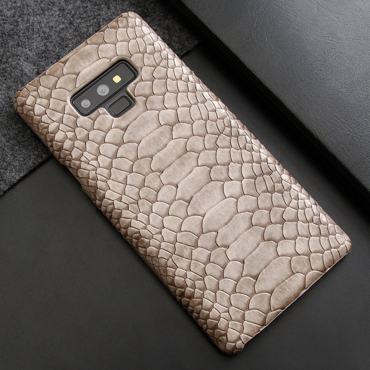 For Galaxy Note9 Snakeskin Texture PC + PU Case