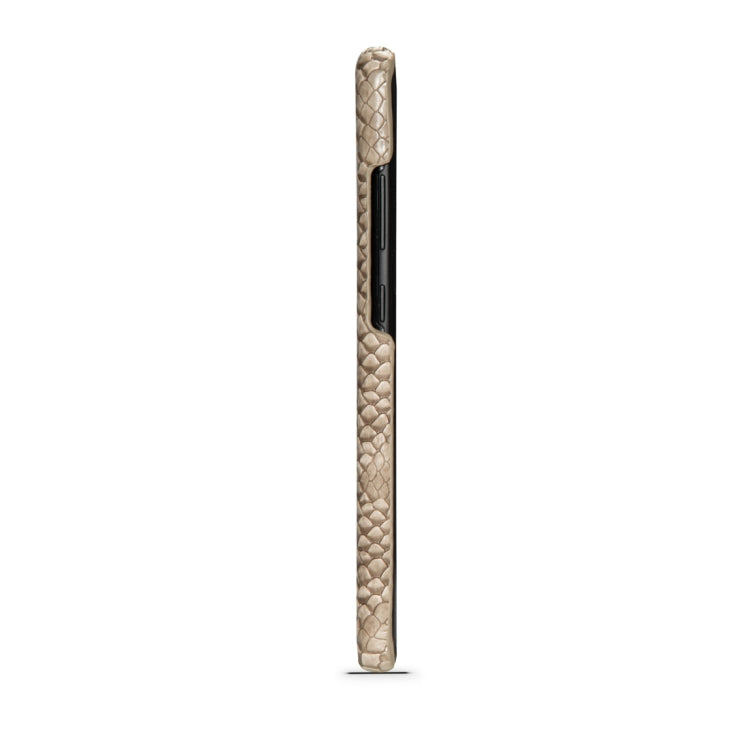 For Galaxy Note10 Snakeskin Texture PC + PU Case