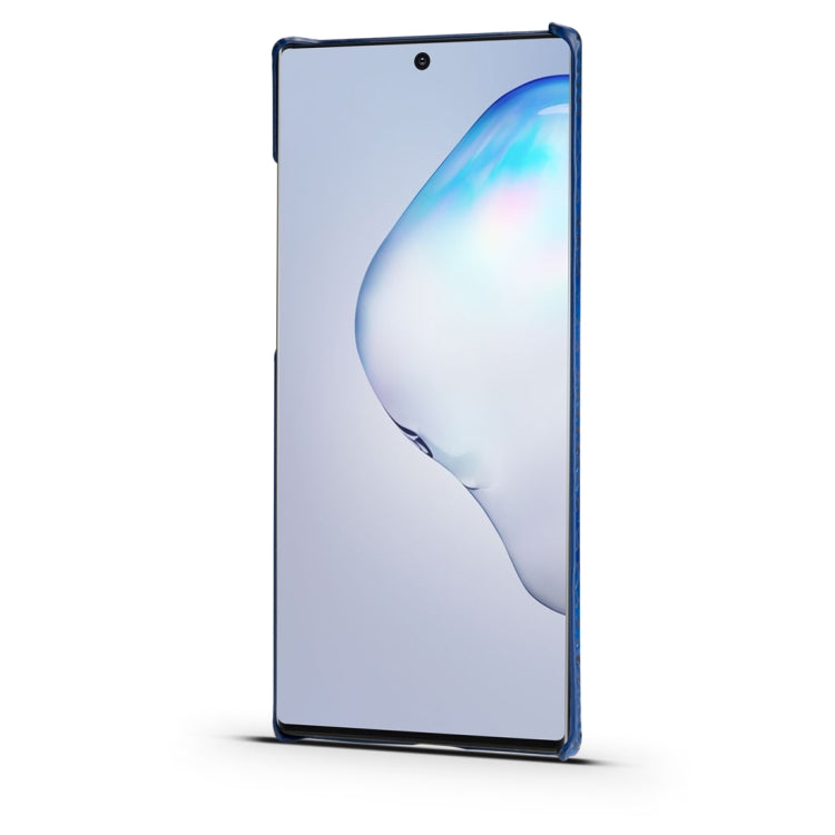 For Galaxy Note10+ Snakeskin Texture PC + PU Case