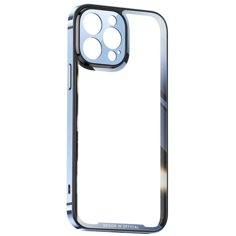 For iPhone 13 Pro HD Transparent Glass Phone Case