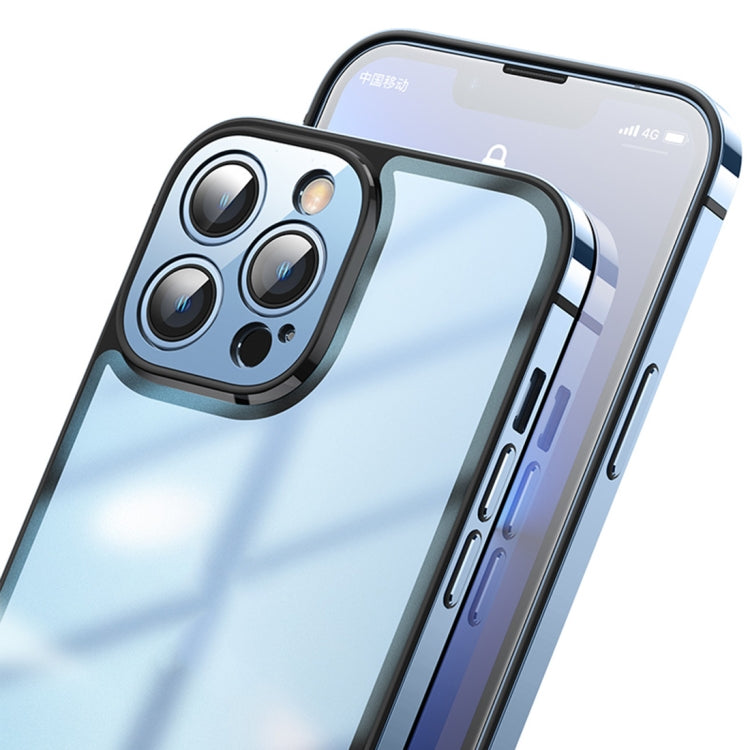 For iPhone 13 Pro HD Transparent Glass Phone Case