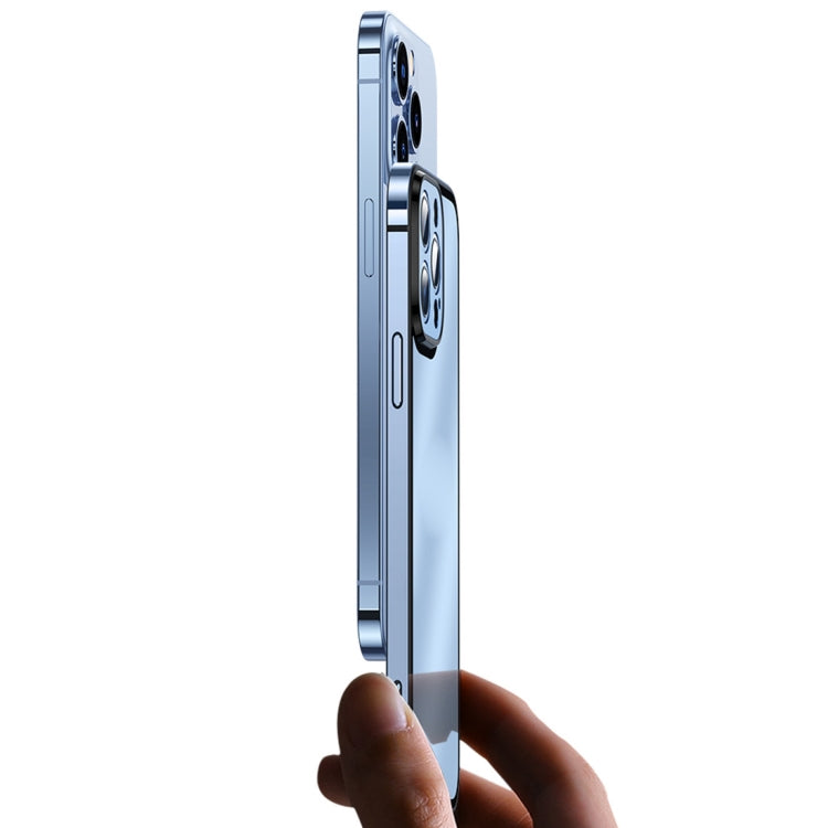 For iPhone 13 Pro HD Transparent Glass Phone Case