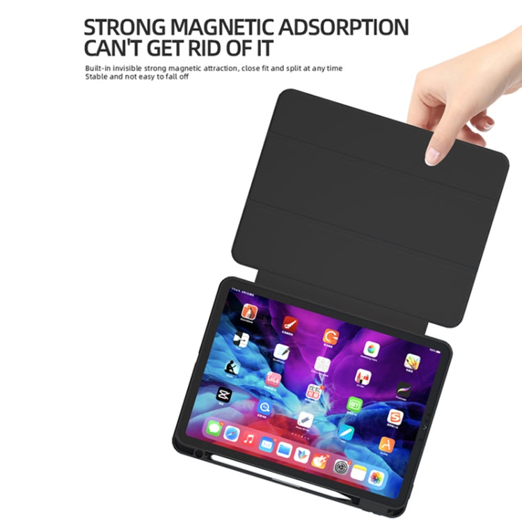 Magnetic Split Leather Smart Tablet Case For iPad Air / Air 2