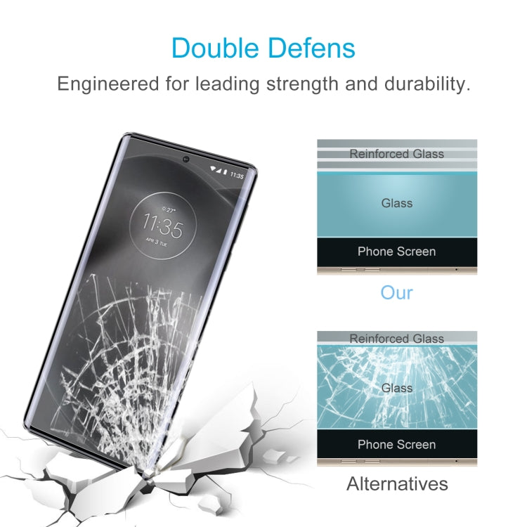 10 PCS 0.26mm 9H 2.5D Tempered Glass Film For Motorola Frontier