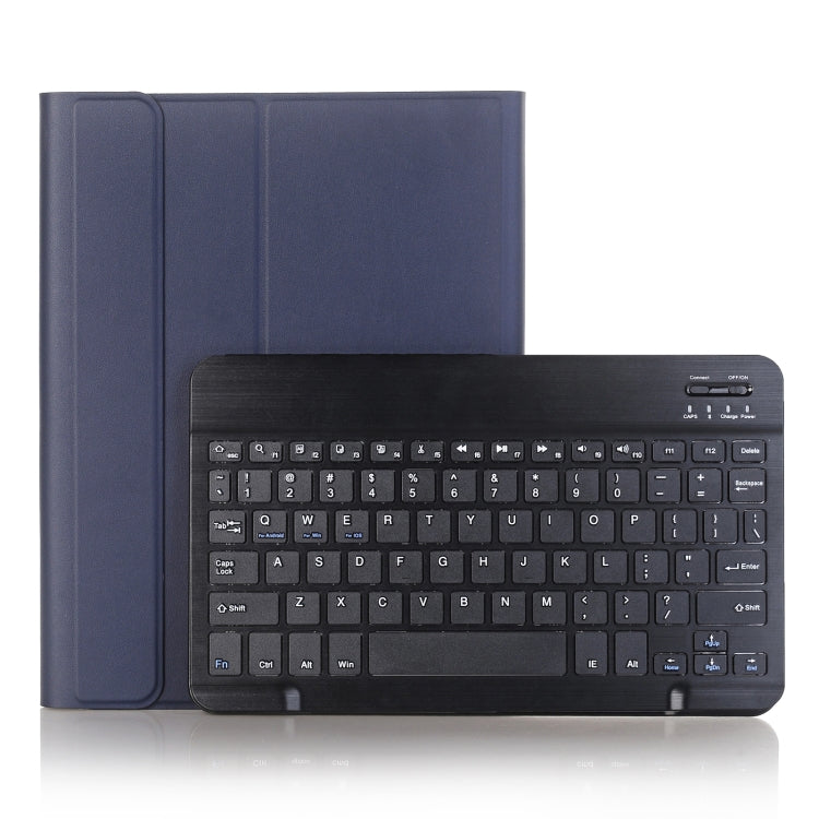 A870B Bluetooth Keyboard Leather Case with Holder & TPU Pen Slot For Samsung Galaxy Tab S8 11 inch SM-X700 / SM-X706