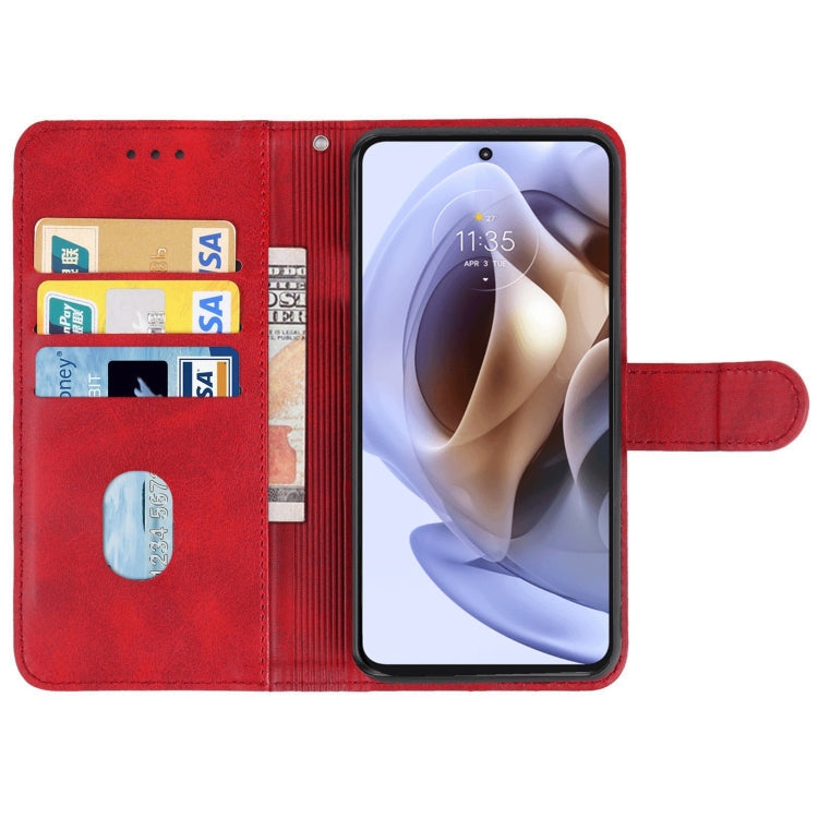 Leather Phone Case For Motorola Moto G22