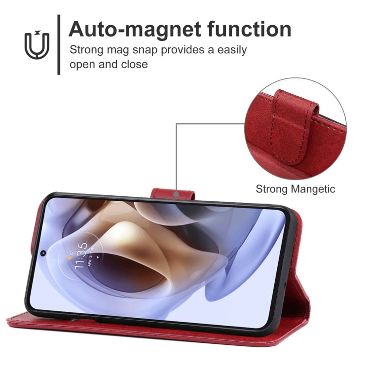Leather Phone Case For Motorola Moto G22