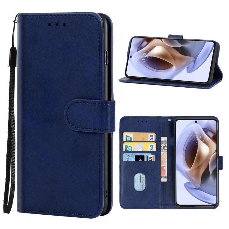 Leather Phone Case For Motorola Moto G22