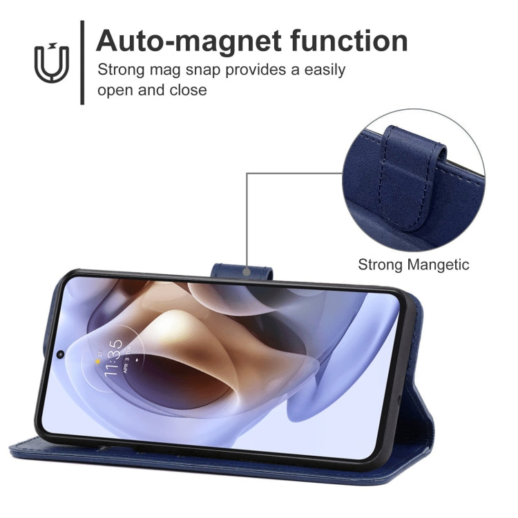 Leather Phone Case For Motorola Moto G22