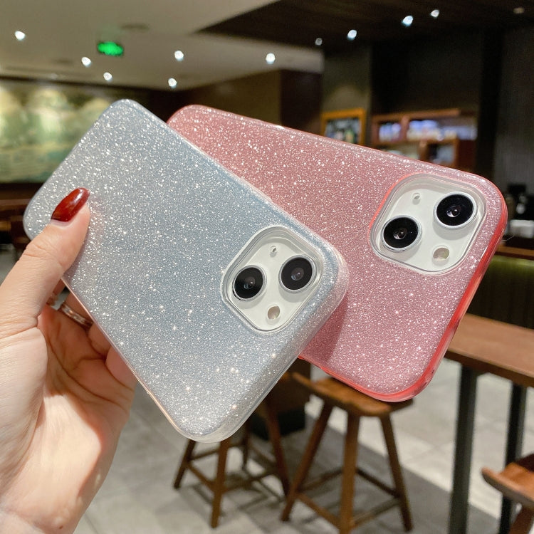 For iPhone 13 TPU Glitter All-inclusive Shockproof Protective Phone Case
