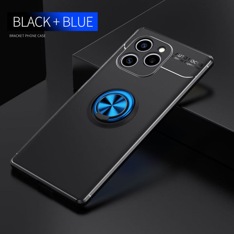 For Honor 60 SE Metal Ring Holder TPU Phone Case