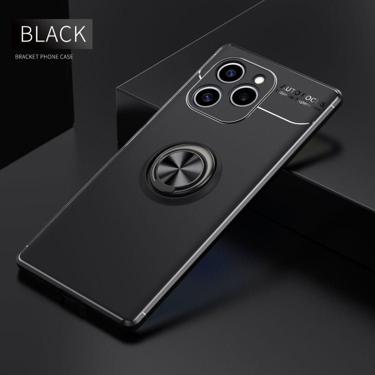 For Honor 60 SE Metal Ring Holder TPU Phone Case