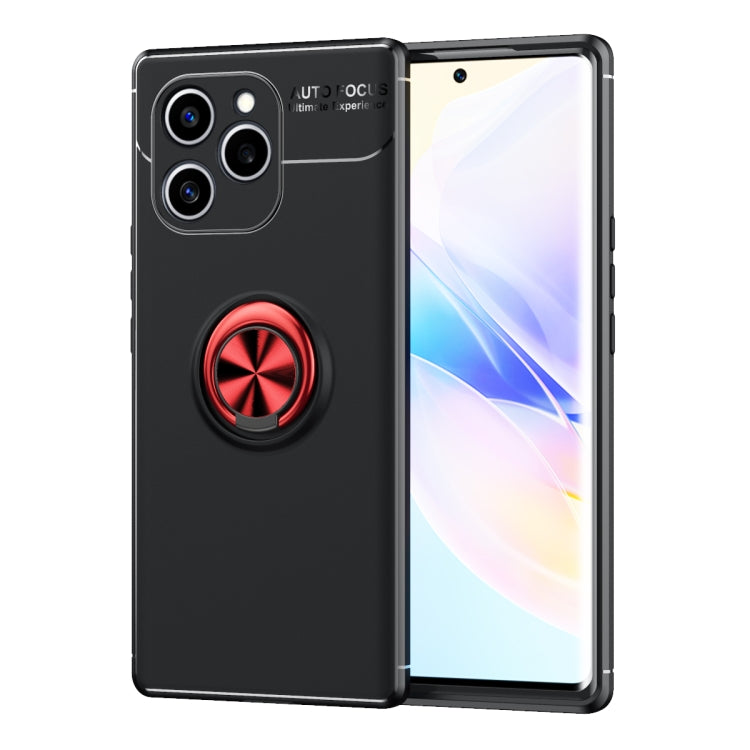 For Honor 60 SE Metal Ring Holder TPU Phone Case